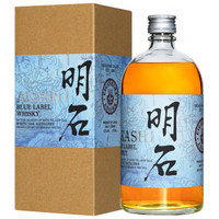 信 明石蓝信调和威士忌 日本原装进口洋酒日本威士忌700ml *2件