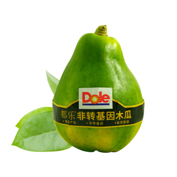 Dole 都乐 菲律宾进口 非转基因木瓜4只装 单果重350g起