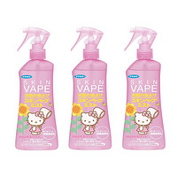 VAPE 未来 Hello Kitty 驱蚊喷雾 200ml/瓶 桃杏香型 全家人可用 标准 3瓶