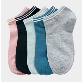 森马 Semir 1D038520019 女士短袜 5双装