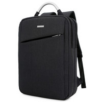 奥维尼 非凡系列 14/15英寸双肩背包 电脑包 大容量休闲商务旅游双肩背包BS-002 黑色