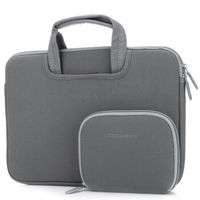 奥维尼 手提子母包平板笔记本电脑包 内胆包 11.6英寸 联想华硕苹果MacBook戴尔惠普 灰色