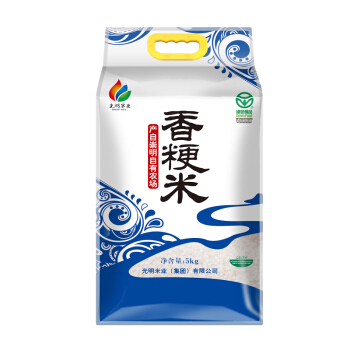 光明米业 香粳米 5kg(新老包装交替）