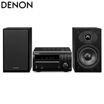 天龙（DENON）RCD-M40 音响 音箱 2.0声道家庭音响  CD机USBHIFI迷你组合 桌面台式 黑色