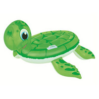 Bestway海龟坐骑140x140cm大型水上娱乐游泳戏水玩具（带安全手柄设计、适合3岁及以上儿童使用）41041