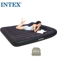 INTEX 内置枕头充气床垫 露营气垫床 折叠床双人137*191*30cm