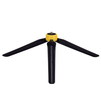摩米士 TRS2Y 蓝牙智拍器/自拍器多功能三脚架L款  适用于标准1/4接口的拍摄设备（黑黄）
