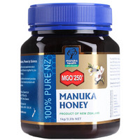 新西兰进口 蜜纽康（Manuka Health）MGO250+麦卢卡蜂蜜 1000g