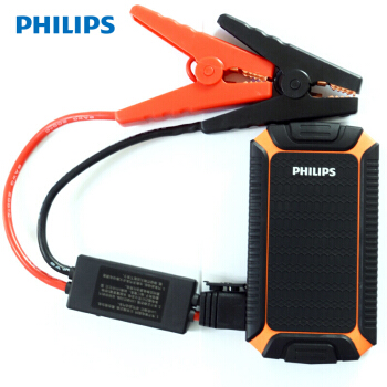 飞利浦PHILIPS 汽车应急启动电源DLP8080黑色 智能充电 夜间照明/危险警示灯 适用3.0L(T)及以下汽油车