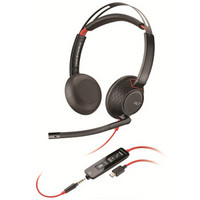 缤特力（Plantronics）C5220 USB-C头戴式耳机耳麦带麦克风/办公电话