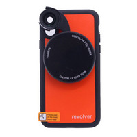 思拍乐（Ztylus） iphoneX /iphoneXS 专用 双镜头广角微距鱼眼偏振4合1 苹果手机镜头套装  经典红