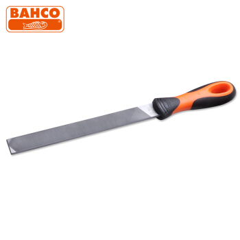 百固 中齿平锉刀8英寸 瑞典BAHCO进口工具扁锉钳工锉平板定制 1-100-08-2-2