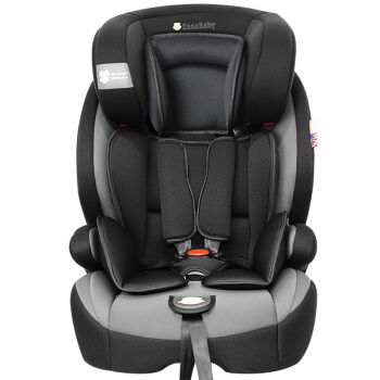ZazaBaby 儿童汽车安全座椅9月-12岁isofix、latch双接口 2180Pro黑灰