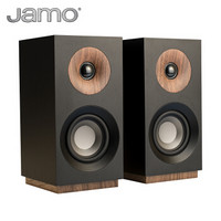 尊宝（Jamo）S 801 音响 音箱 studio系列 2.0声道木质无源家庭影院书架式环绕音箱（黑色）