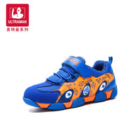 奥特曼童鞋 新款中小童小孩儿童运动鞋 A10191 宝蓝 33码