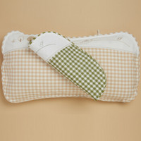 良良(liangliang) 婴儿枕头婴幼儿护型枕(2-7岁) 米咖50.5*26cm