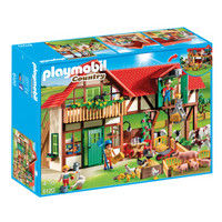 Playmobil德国进口大农场套装人偶玩具套装4-10岁儿童情景玩具