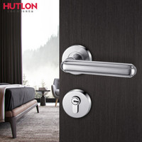 汇泰龙（Hutlon）门锁室内卧室不锈钢房门锁家用实木门锁三件套装JZ-00-12