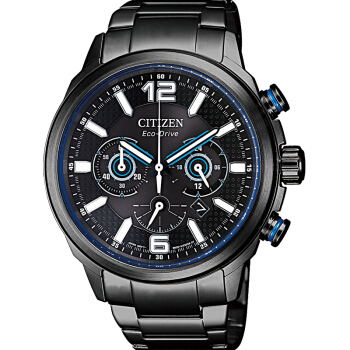 citizen 西铁城 ca4385-80e 男士光动能手表