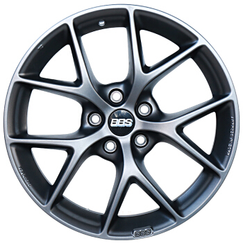 BBS 轮毂 奥迪/福特/奔驰/西雅特/斯柯达/大众 SR004 17英寸 7.5*17 亚光钛色