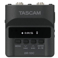 TASCAM DR-10CS小型录音机 支持森海索尼3.5接口领夹无线麦克风录音