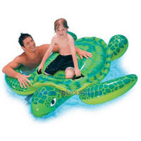 INTEX 56524大海龟坐骑 充气戏水玩具水陆二用游泳浮排浮床 儿童成年人也适用191*170cm