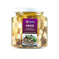 艾堡（EMBORG）希腊式油浸干酪 橄榄草本味 300g 德国进口 天然奶酪蔬菜沙拉专用 *6件