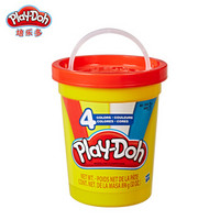 孩之宝(Hasbro)培乐多彩泥橡皮泥创意大桶古典彩色补充装(896g)DIY手工儿童玩具 食品级天然小麦粉制作E5207
