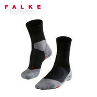 FALKE 德国鹰客 RU4 Cushion系列 丙纶 Running专业运动袜男袜 黑色black-mix 42-43 16714-3010