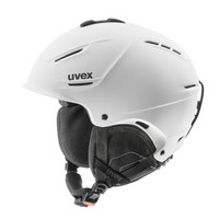 优唯斯 UVEX 运动户外专业滑雪头盔 p1us 亚光白色 头围59-62cm