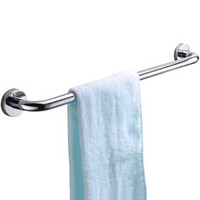 莱尔诗丹(Larsd)JD1018毛巾杆 50cm卫生间 单杆挂 浴巾架 毛巾架
