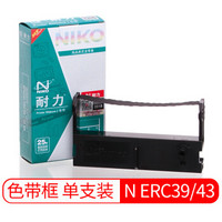 耐力（NIKO）N ERC39/43 黑色色带 (适用爱普生 MT311/M-U310/11/312/M-V110/M-U115/DM-210/220)