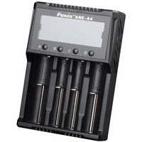 菲尼克斯Fenix 四通道多兼容锂电池充电器ARE-A4 黑色 （ARE-C2+ 升级款）