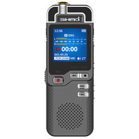 升迈（SHMCI）D60 录音笔专业采访会议 高清降噪 远距正品 MP3/HIFI播放器 16G 黑色