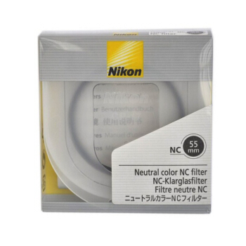 尼康（Nikon）55mm NC 尼康原装UV镜 保护镜 尼康AF-P18-55mmJ1 J2 J3 J4 V1 V2  UV 镜片