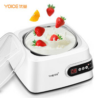优益（Yoice）酸奶机 米酒机纳豆机家用多功能微电脑全自动304不锈钢内胆1.3L Y-SA8