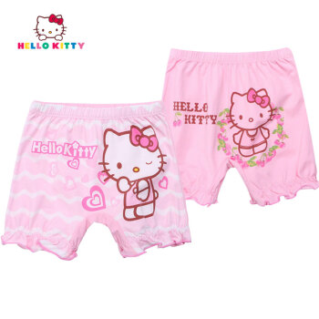凯蒂猫 Hello Kitty女童安全裤儿童内裤宝宝平角防走光学生底裤KTN148/2条装160cm