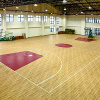 博格（BOGER）悬浮地板地垫健身篮球场地胶PVC运动地板 木纹4.5mm