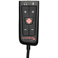 金士顿(Kingston) HyperX 灵音 7.1虚拟环绕音效 游戏声卡线控 内置DPS声卡 Cloud 电脑声卡