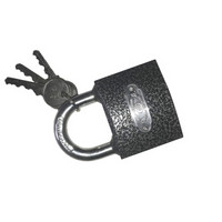 梅花（BLOSSOM）铁挂锁 挂锁 铁锁63mm （6把）