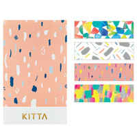 日本锦宫(King Jim)KITTA和纸胶带手账贴纸彩色胶布贴画 KIT037棱镜