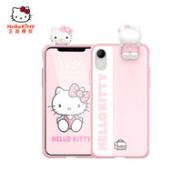 x-doria HelloKitty苹果XR手机壳iPhoneXR保护壳 防摔手机保护套 创意立体萌哒趴趴凯蒂猫