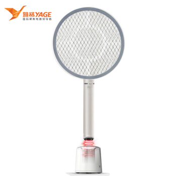 雅格 YAGE 电蚊拍无线充电式 灭蚊拍电苍蝇拍灭蚊器 家用灭蚊虫拍 能量环尊享版
