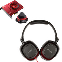 创新（Creative）游戏娱乐声卡耳机套装Zx内置声卡+HS-880游戏耳机推荐搭配优惠组合