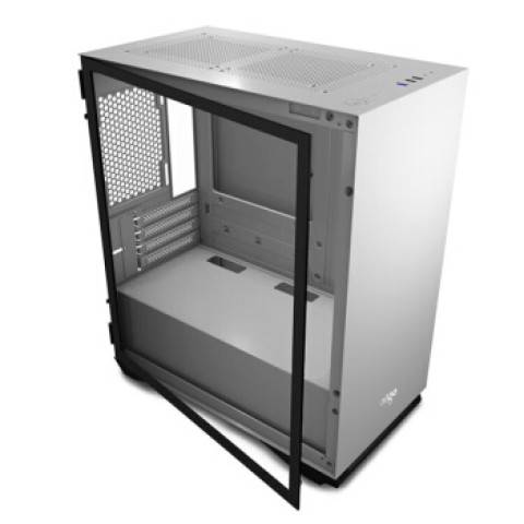 aigo爱国者yogom2玻璃侧透matx机箱
