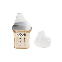 新加坡Hegen新生兒寬口奶瓶PPSU嬰兒斷奶神器大寶寶仿母乳耐摔 *4件