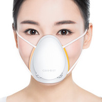 嘉卫士(Care1st) 成人电动口罩孕妇专用防PM2.5活性炭电子防尘送风智能口罩