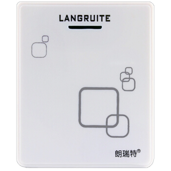 朗瑞特（Lenrit） LR-1688BY-B 无线门铃单独室内机接收器白色电子猫眼