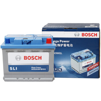 BOSCH 博世 汽车电瓶蓄电池SLI55B24RS同6-QW-45上门安装12V