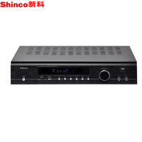 新科（Shinco） V-663 家庭影院 功放机家用5.1数字放大器（黑色）